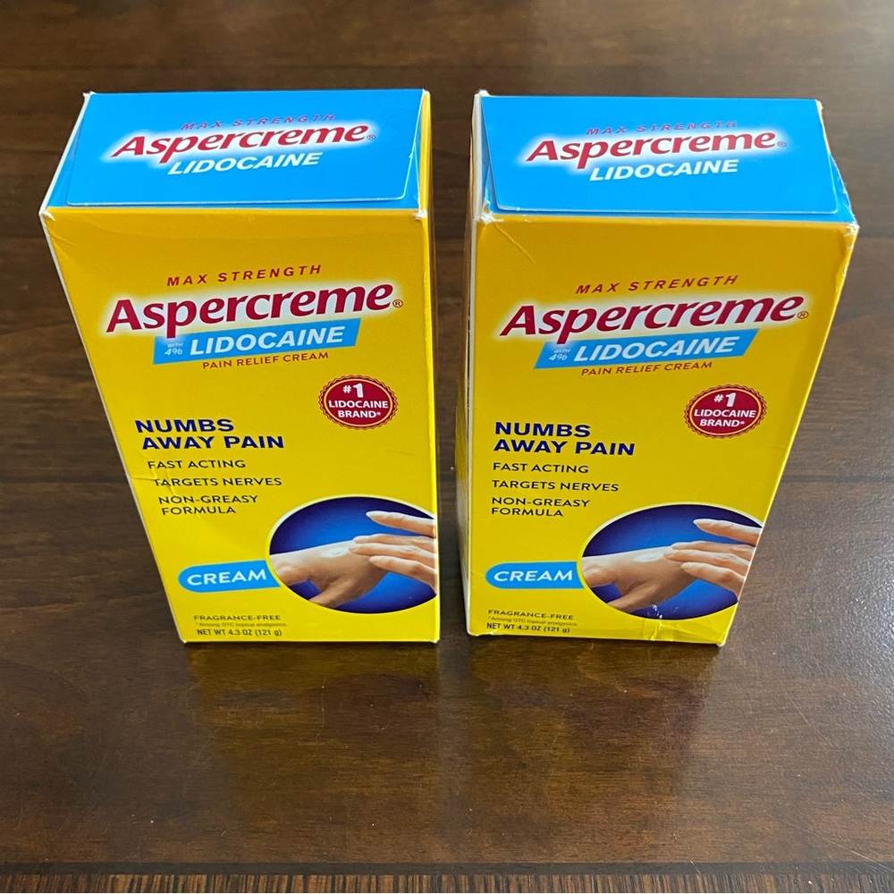 Aspercreme Lidocaine Pain Relief Cream